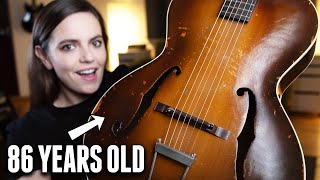 This Archtop Guitar is Stunning [upl. by Obocaj]