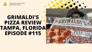 Grimaldis Pizza Review Tampa FL 115 [upl. by Namhcan444]