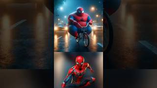 Fat Superheroes Riding Cycle 🚲😱💥 Avengers vs DC  All Marvel Characters shorts marvel avengers [upl. by Basia]