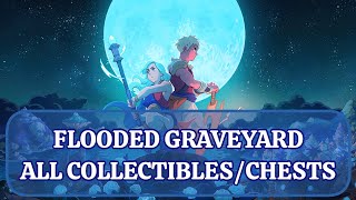 Sea of Stars  Flooded Graveyard  100 Walkthrough  All Collectibles  All Chests [upl. by Andy868]