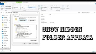 TUTORIAL  Tidak dapat menemukan atau membuka folder AppData di Windows 1110 [upl. by Chev917]