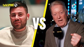 Frank Warren SWIPES At quotPAIN IN THE Aquot Ben Shalom Porky Pies amp Lands VEILED DIG At Simon Jordan 🤬 [upl. by Notsua]