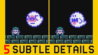 5 Subtle Details You Might Not Know  Super Mario Maker 2 [upl. by Sidnala]