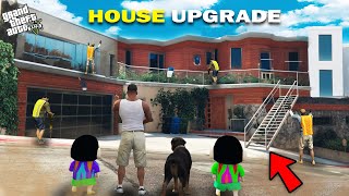 GTA 5  Franklin Shinchan amp Pinchan Ultimate Luxury House Upgrade GTA 5 [upl. by Eisnyl]