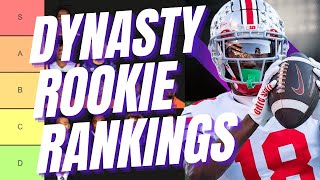 Top 15 Dynasty Rookie Wide Receiver Rankings and Tiers  2024 Dynasty Fantasy Football [upl. by Kearney640]