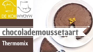 Thermomix chocolademoussetaart met sinaasappel vries in voor een overheerlijke ijstaart [upl. by Ode]