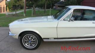 1967 Mustang Fastback GT 390 video 1  MyRodcom [upl. by Falito149]