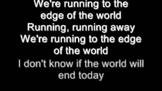 Marilyn Manson  Running To The Edge Of The World Lyrics [upl. by Bellda728]