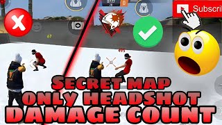 free fire secret map code only headshot damage count no bodyshot damage count  code in Description [upl. by Asil]