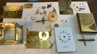 Mappin amp Webb Carriage Clock Disassembly [upl. by Edan]