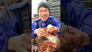 😱😱Amazing sea food🍲🍲 dekho actopas ka andar anda bhar bhar ke rahete ha food mukbang 001 33🦀 [upl. by Ahdar]