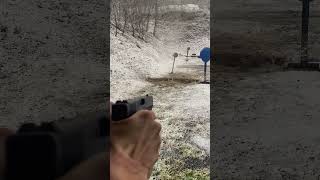 GLOCK ON THE WATER🔥glock water shooting gun reshoot [upl. by Nipahc]