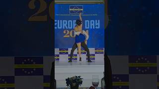 Salsa Dance Performance  Besharam Rang  Europe Day 2024  Vipin amp Sakshi bollywoodsalsa [upl. by Anawed]