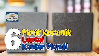 6 Rekomendasi Keramik Lantai Kamar Mandi yang Berkualitas [upl. by Langan]