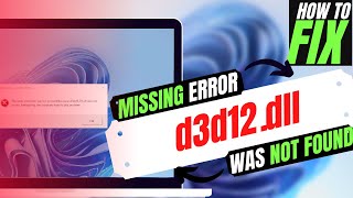 𝟚𝟘𝟚4 How To Fix D3D12dll Missing From Your Computer Error Windows 10817 3264 bit 🅽🅴🆆 [upl. by Suoivatra]