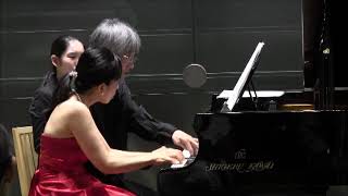 Stravinsky  from quotPetrouchkaquot  piano duo バレエ音楽「ペトルーシュカ」より（ピアノ連弾） [upl. by Eveivenej]