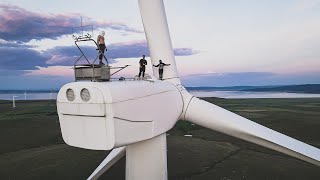 CLIMBING 100M WIND TURBINE [upl. by Teador]