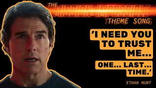 What if quotMission Impossiblequot had a TV Show theme song  Mission Impossible – The Final Reckoning [upl. by Grati]