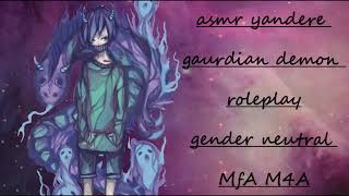 ASMR yandere demon roleplay gender neutral M4A MfA yandereasmr [upl. by Einaj]