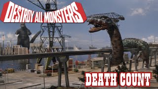 Destroy All Monsters 1968 Death Count [upl. by Bili]