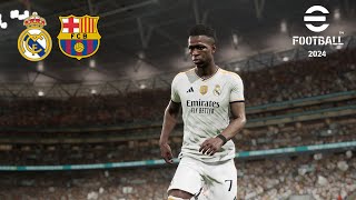 eFootball™ 2024  El Clasico  Real Madrid vs Barcelona  PC [upl. by Iatnwahs586]