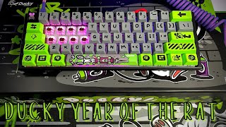 Ducky Year Of The Rat Limited Edition Keyboard Unboxing and Review [upl. by Natie]