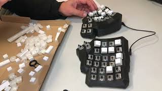 Кастомная клавиатура Dactyl Manuform  распаковка и первые впечатления [upl. by Alekram]