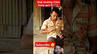 Stop smoking Video funny part10🚭🚬 stopsmokingprank funny fun pranks [upl. by Elleinet]