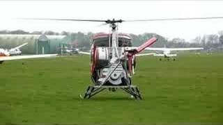 Helicopter startup problems at Hilversum EHHV [upl. by Esorbma]