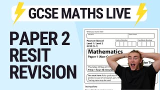 ⚡️ GCSE MATHS REVISION ⚡️ [upl. by Sitoiganap]