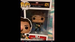 MJ SpiderMan Far From Home Movie Funko Pop [upl. by Adnawal]