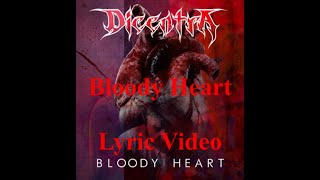 Bloody Heart  Dicentra  Lyric Video [upl. by Anaer756]