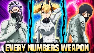 EVERY Numbers Weapon User amp Kafka In Kaiju No 8 EXPLAINED [upl. by Hetty]