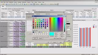 Как управлять цветом итоговых ячеек в QlikView [upl. by Ttsepmet419]