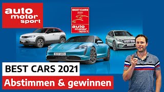 Abstimmen amp gewinnen Porsche Taycan Skoda Enyaq amp Mazda MX30 stehen für dich bereit  BEST CARS [upl. by Eiveneg]