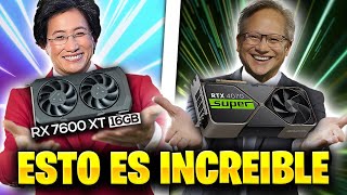 RX 7600 XT 16GB y RTX 40 SUPER NUEVAS TARJETAS GRAFICAS de AMD y NVIDIA  Noticias PC [upl. by Ettinger]