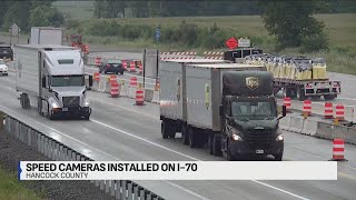 INDOT to deploy speed cameras in Hancock Co I70 construction zone [upl. by Relly]