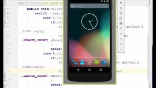 Android Basic tutorial 08 checkbox spinner radio button [upl. by Ecinnej964]