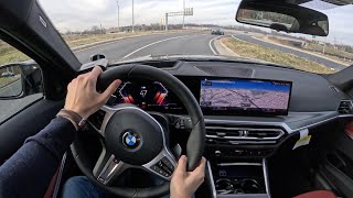 2024 BMW M340i xDrive  POV Test Drive  060 [upl. by Breech]