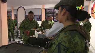 Actividades cotidianas de soldados del Ejército Mexicano [upl. by Gregoire]