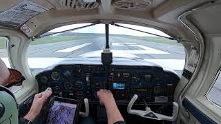 Departing Groton New London Airport in my Mooney M20 [upl. by Pelagia]