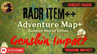 Genshin Impact┃Mods Laoder  Radar Item Map┃CheatHack┃ [upl. by Airpal]