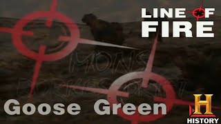 Documental En la Línea de Fuego  Goose Green version inglesa en español [upl. by Sedrul]