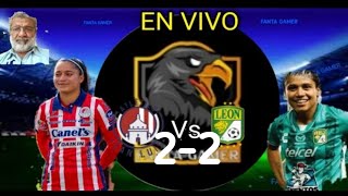 TUDN  Atl San Luis vs León En Vivo Live 🔴goles 2024  Liga MX Femenil [upl. by Mcnully]