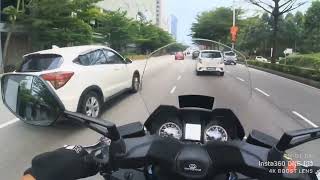 SIMPLE REVIEW MODENAS ELEGAN 250 EX modenas kymco kymcodowntown modenaselegan250ex [upl. by Gladdie]