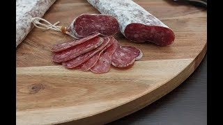 Homemade italian salami DIY [upl. by Enialed]