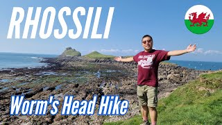 RHOSSILI 🏴󠁧󠁢󠁷󠁬󠁳󠁿 A challenging hike to Worms Head [upl. by Quickman]