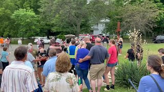 Hillsdale Candlelight Vigil Honors Fallen Deputy [upl. by Hekker403]