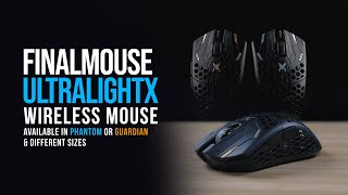 Finalmouse UltralightX Wireless Mouse  Phantom amp Guardian [upl. by Aleedis]