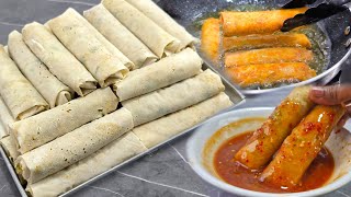 SEKALI BUAT LANGSUNG LARIS MANIS‼️BANYAK YANG SUKA LUMPIA TELUR DADAR  RESEP SAMBAL BANGKOK ENAK [upl. by Notxap]